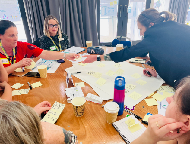 SPFT_NHS's tweet photo. Our organisational strategy event in Worthing is in full swing! Great discussions, ideas and input from staff, partners and service users on what our future strategy should look like. #SPFTOurFutureFocus✍️ https://t.co/I0tmFSYqHN