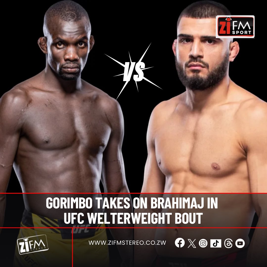 Zimbabwean mixed-martial arts fighter Themba ‘The Answer’ Gorimbo is on the main fight card for the next Ultimate Fighting Championship (UFC) out this weekend in Las Vegas, USA. The outspoken 33-year-old continues his dream when he takes on Ramiz Brahimaj in a Welterweight bout