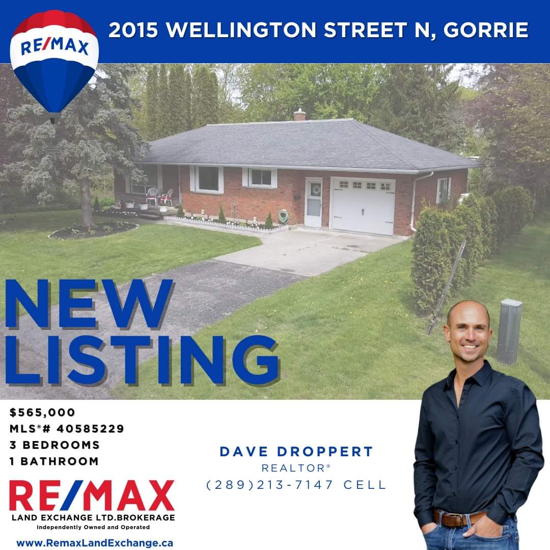 🚨🚨ＪＵＳＴ ＬＩＳＴＥＤ 🚨🚨
🔽🔽🔽🔽🔽🔽🔽🔽🔽🔽🔽🔽
#JustListed #GorrieOntario #WeAreRemax #YourUnfairAdvantage #YourLocalRealtors #Remax #RemaxLxWingham