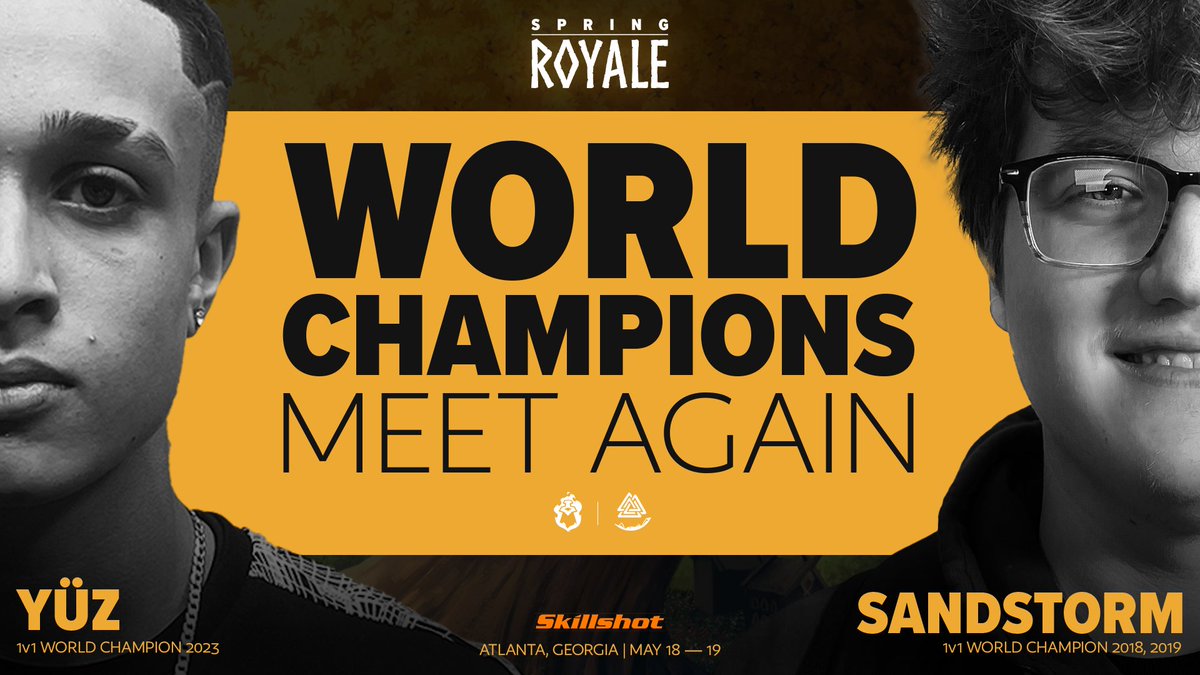 The Spring Royale is quickly approaching! World Champions will face off. There are still limited seats to catch the action in person. Brawlhalla.com/Royale