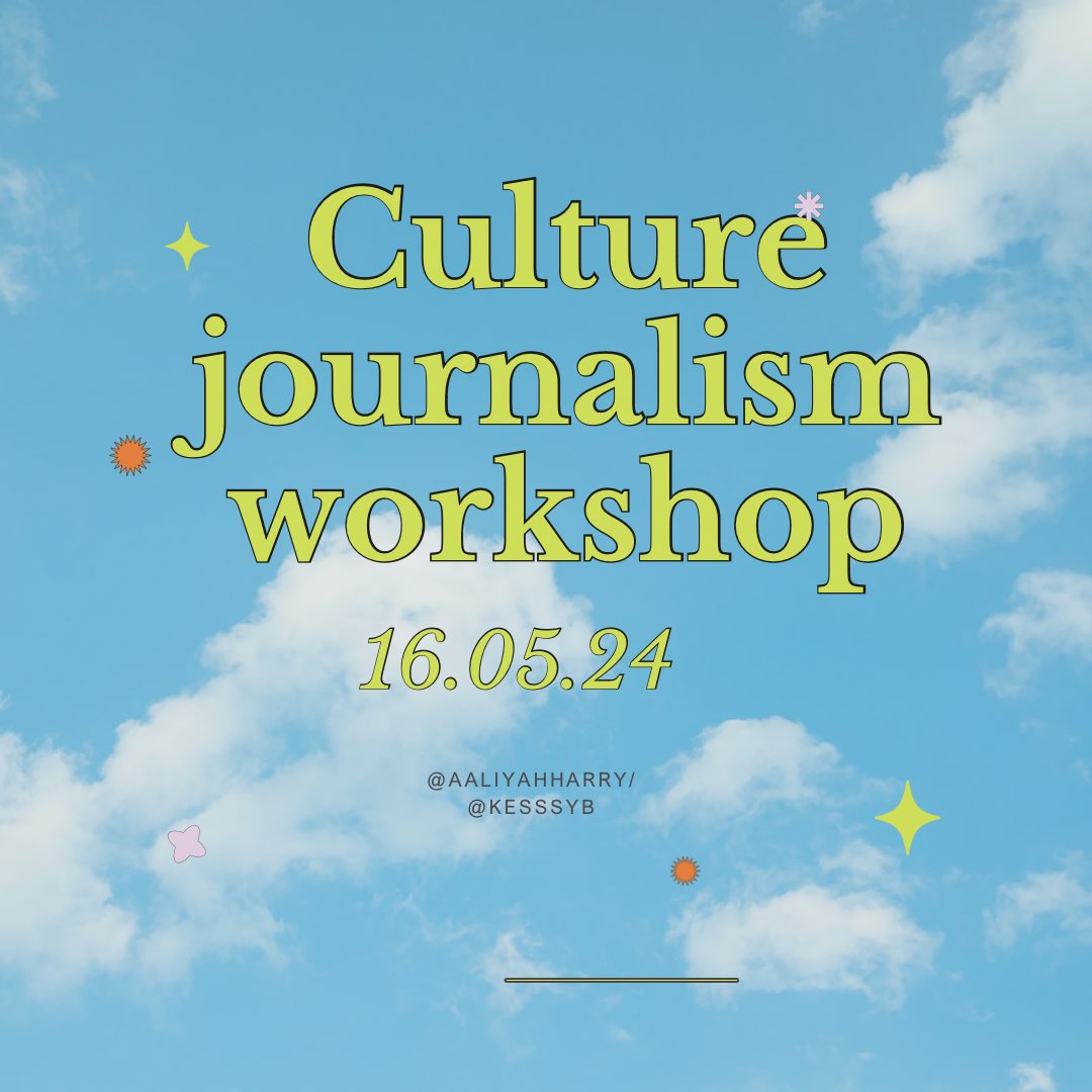 Me and @AaliyahCHarry are hosting a free workshop tonight ✨ Obviously things are extremely bleak, it feels impossible to rely on journalism as your sole source of income (especially as a freelancer) but if things move along, we’d love to share what we’ve learned.