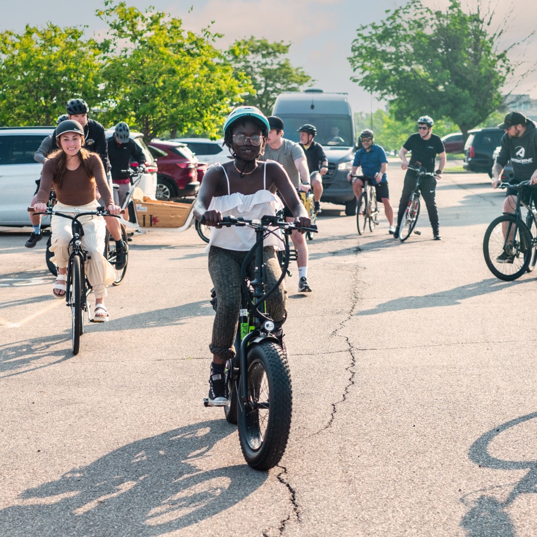 Did you know that TOMORROW is Bike to Work Day? 🚲 We absolutely love hosting this event at Huffy HQ every year! Here are some photos from last year's ride. ✌️ 

#LiveTheRide #Huffy #BikeToWorkDay #MayBikeMonth