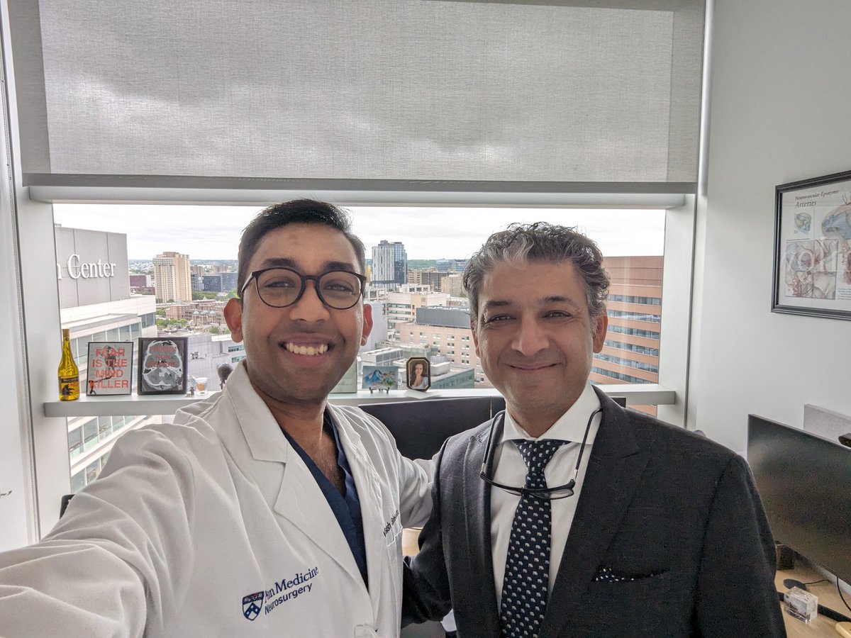 Thanks for the visit @_AdnanSiddiqui ! Veins really are the next frontier in #cerebrovascular #neuroendovascular. @cvsection @SNISinfo. Lots to learn from and innovate in that space. @PennNSG @UB_Neurosurgery