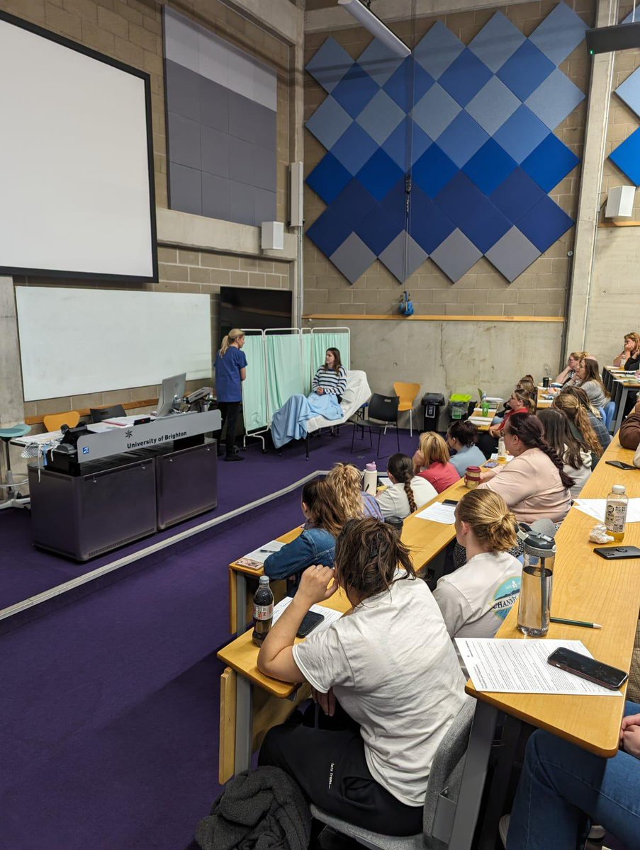 SimComm_Academy's tweet photo. Over the last 2 days we have worked w/ 3rd year nursing students, focusing on vital communication skills w/ 16-18 year olds facing mental health challenges. From chronic illness to eating disorders, we're dedicated to holistic care. @karenturley  @BrightonNurses @channineclarke https://t.co/eUdY4it1jb