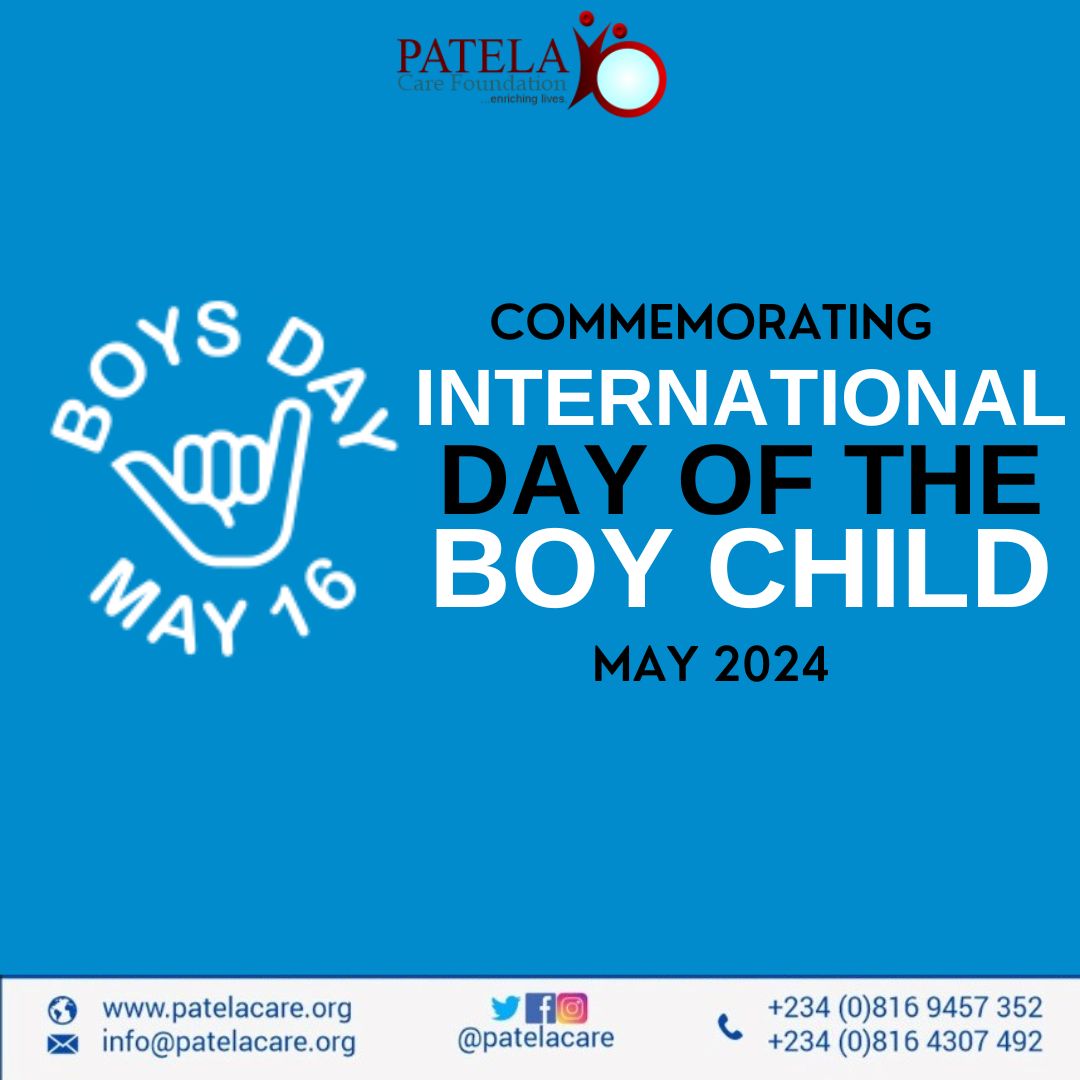 International Day of The Boy Child 2024
#InternationalBoysDay

We celebrate boys, male adolescents and young men, today and beyond.
May they always be encouraged and empowered to reach and express your full potential.

#WHO #IDPsHEALTH #IDPs #WASH #SDGs #UNDP #UICC #UNESCO