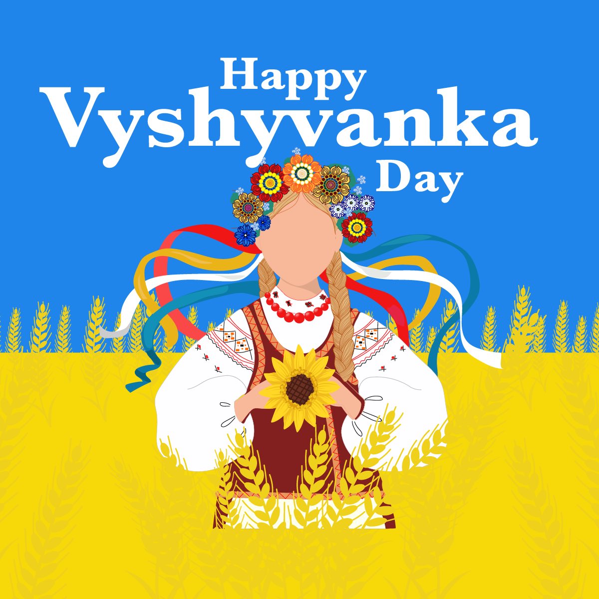 Happy #VyshyvankaDay  to all Ukrainian friends near and far 🫂💛💙❤️🇺🇦🤗