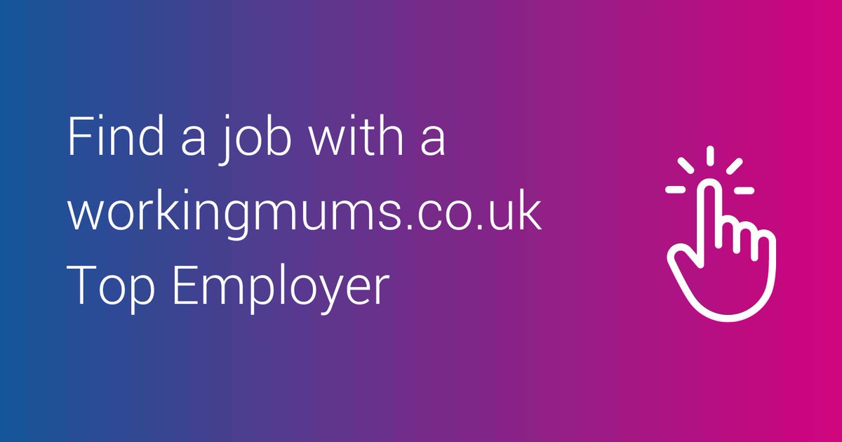 Do you want to work for a workingmums #TopEmployer? 

Browse through employers who have signed up to our Top Employer charter, with a commitment to #familyfriendly and #flexibleworking: workingmums.co.uk/jobs/find/work…