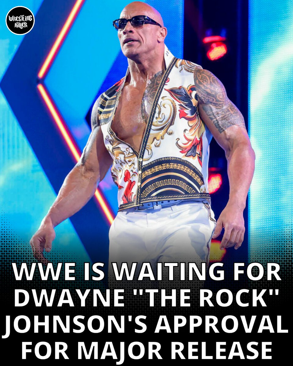 #WWE is reportedly waiting for Dwayne 'The Rock' Johnson's approval for a major release Find out more 👉 tinyurl.com/25dsvxj3