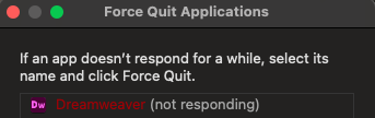 studiortp's tweet photo. This is my favorite part about paying for an @Adobe subscription. Every time I start an application, I have to force quit and then open it a second time to get it to not freeze up. Keep up the good work, Adobe 🙄 https://t.co/n3IvdaC8Lp