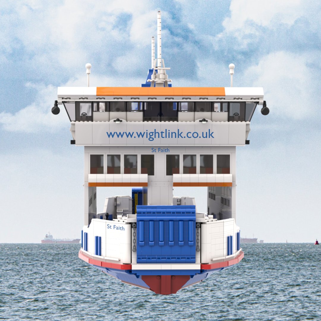We’ve shown you ferries, and you’ve seen @LEGO_Group but… have you seen a Lego ferry?! 🧱 ⛴️ This amazing Lego design was made by David Ellis Design Workshop, do you reckon you could build a Lego St Faith? 💪