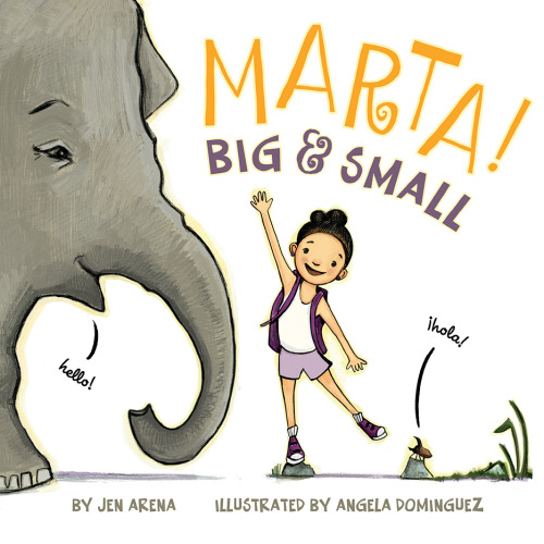 So honored that the Marta! Big and Small board book is on the Bank Street list of Best Children's Books for 2024! Thank you so much, @BankStreetLib! @andominguez, your art is perfection! Check out the full list here: educate.bankstreet.edu/ccl/27/