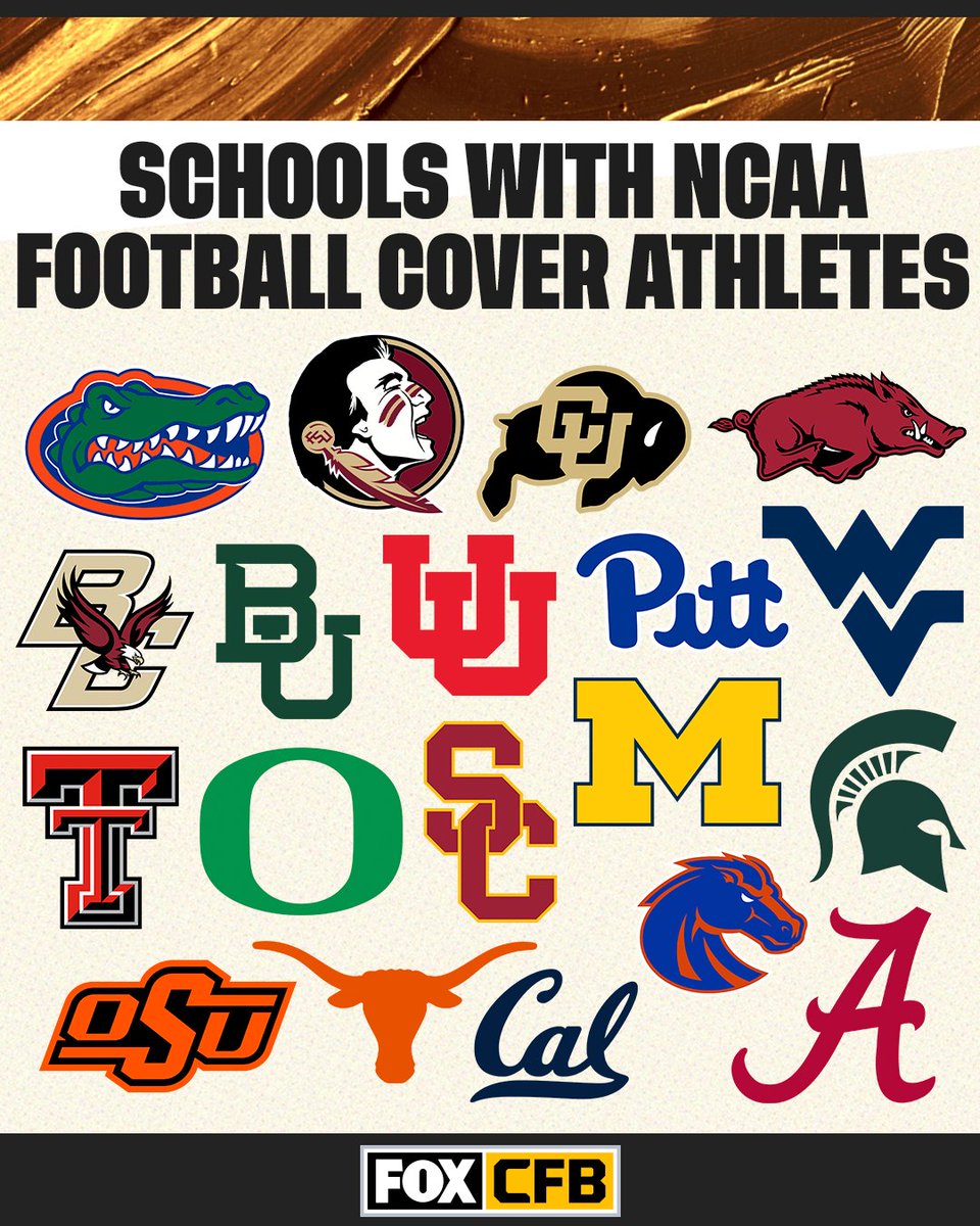 RT if your team as a NCAA football cover athlete! 😤