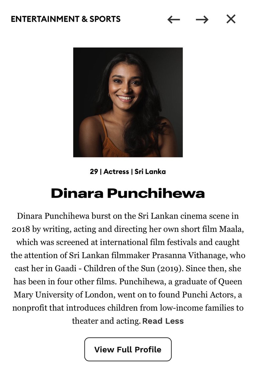 Thank you @Forbes for this incredible honour. This is just the beginning ✨🙏 #Forbes30Under30 @ForbesUnder30