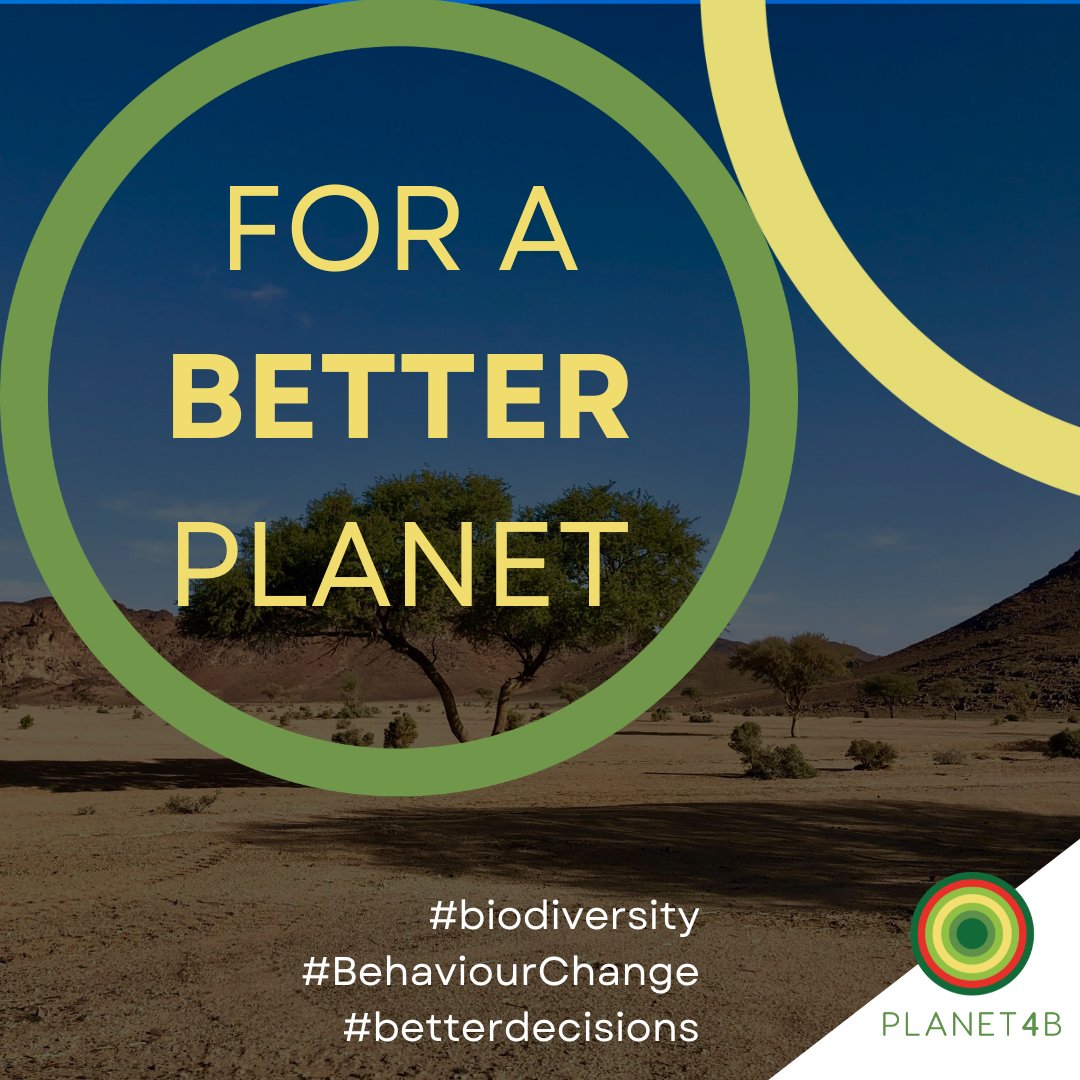 🌎📢 Dive into the latest #PLANET4B newsletter to explore learning communities for knowledge co-creation and discover creative intervention methods to enhance researches on #biodiversity prioritisation!👉Subscribe: bit.ly/planet4b_newsl… Latest: bit.ly/44KM56Y