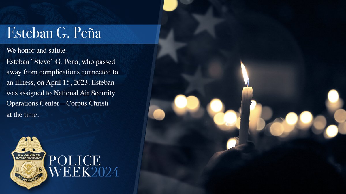 We pause this Police Week to honor and remember the law enforcement officers who lost their lives in the line of duty. We thank them for their dedication and commitment to protecting our communities. #policeweek2024