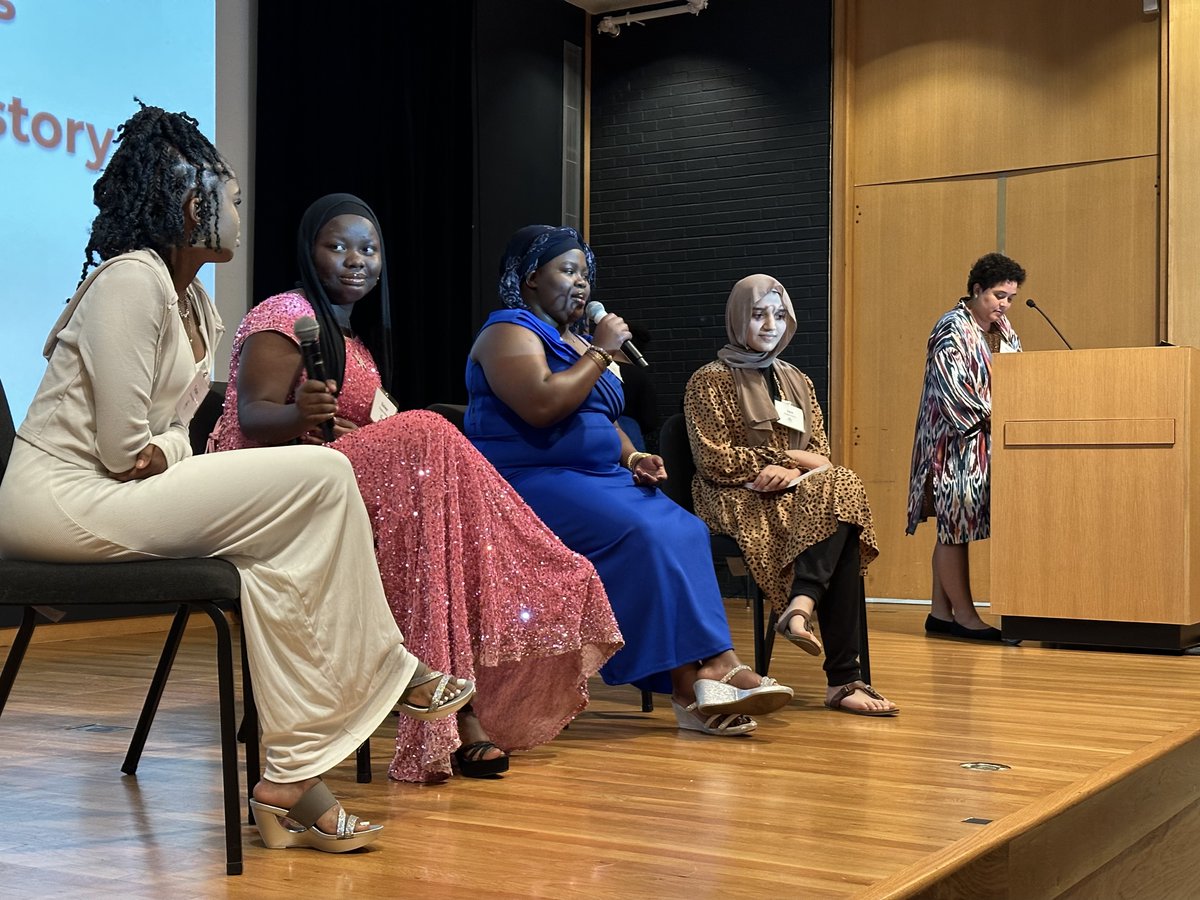 Last month, @LCI_NCSU’s 5th annual reading celebration & art show featured @refugeehopenc students' work from their latest book that featured poetry, prose, narratives, letters and multimodal text productions. Learn more: bit.ly/4dHBfTc @CrystalChenLee1