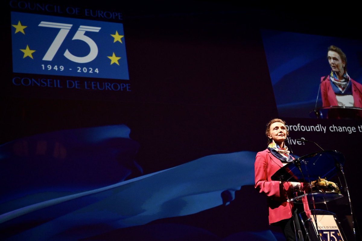 I have every confidence in @coe, may its next 75 years be as successful / J’ai une confiance absolue en @coe_fr, que les prochains 75 ans soient aussi remplis de succès