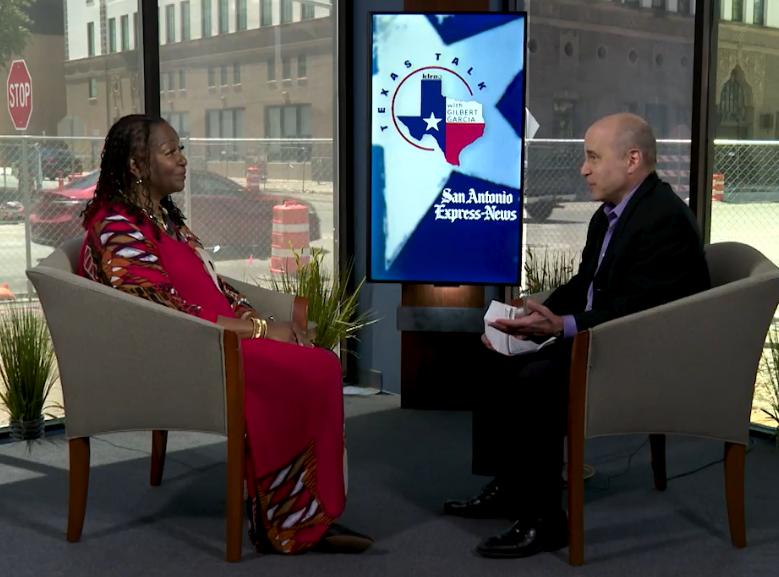 I really enjoyed my conversation with Deborah Omowale Jarmon, the CEO/director of the San Antonio African American Community Archive and Museum, for this week's 'Texas Talk.' It'll be on KLRN tonight at 7:30. @archivemuseum @klrn