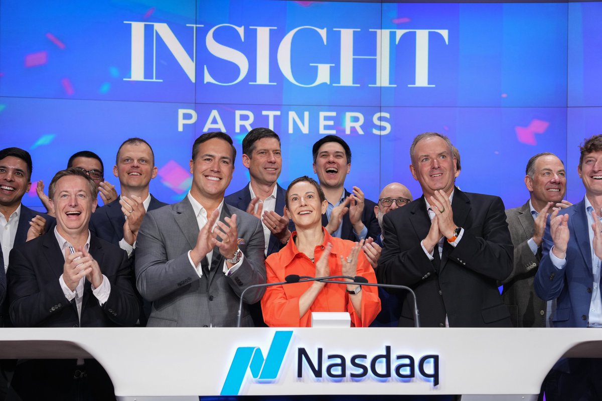 🚀 Scale up, take off. With over 800+ investments & 25+ years of experience, @insightpartners is one of the most trusted scale-up firms in software. 🤝 Now, they’re helping us open the markets today in celebration of their Path to IPO Summit happening right here at MarketSite.