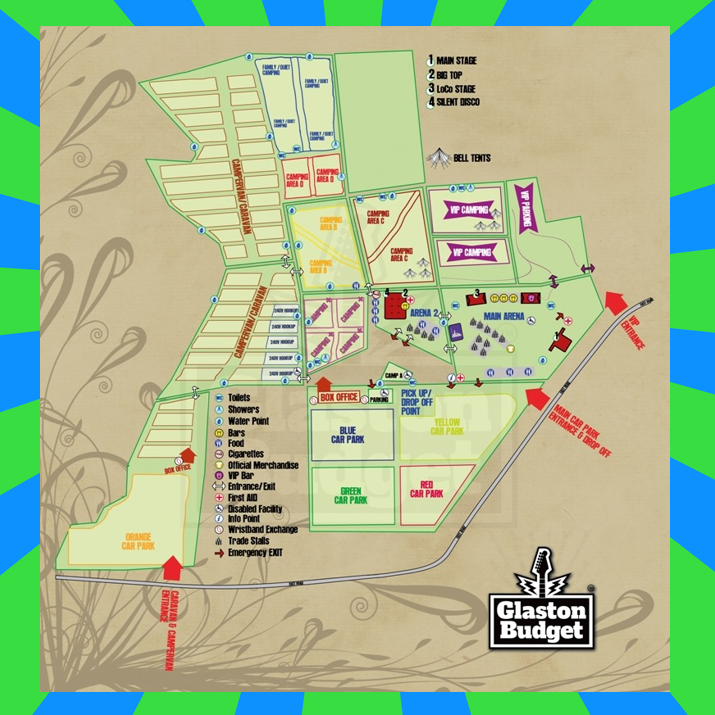 Help us put #Glastonbudget on the map!🗺️ 
Please share with friends, family, and others you know always get lost on their return to their tent!⛺😮😂 

#GB2024 #MusicFestival