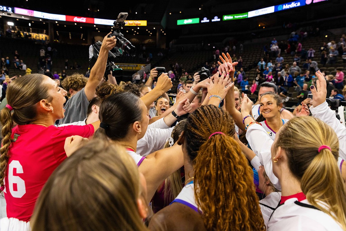 What. A. Night. Onto the 'ship, baby! 🌟 #OmahaSupernovas #ReverseSweep #MatchForAMillion