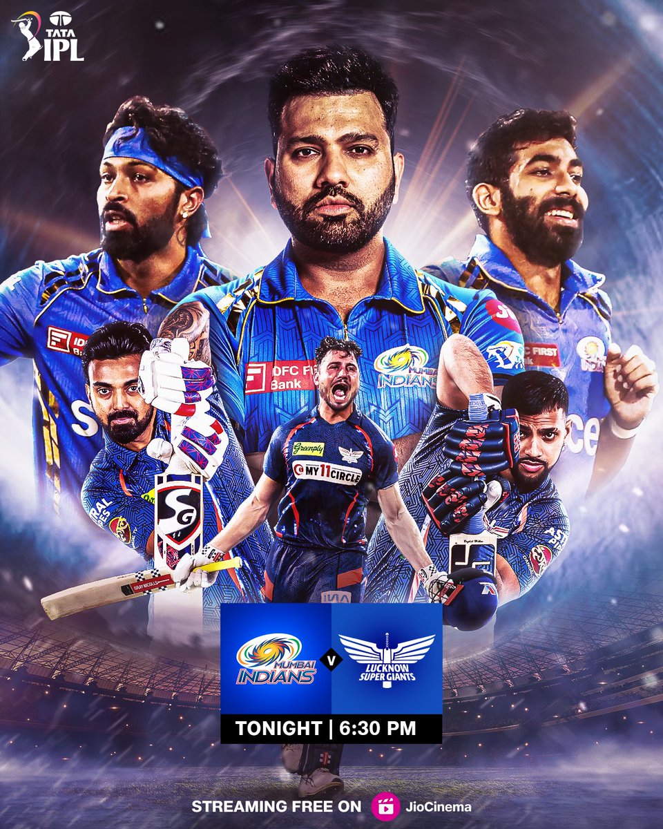 Final face-off at Wankhede ⚔️ #MI 🆚 #LSG - which team will end their #TATAIPL league campaign on a high tonight 📈? #TATAIPL #MIvLSG #IPLonJioCinema | @mipaltan | @LucknowIPL