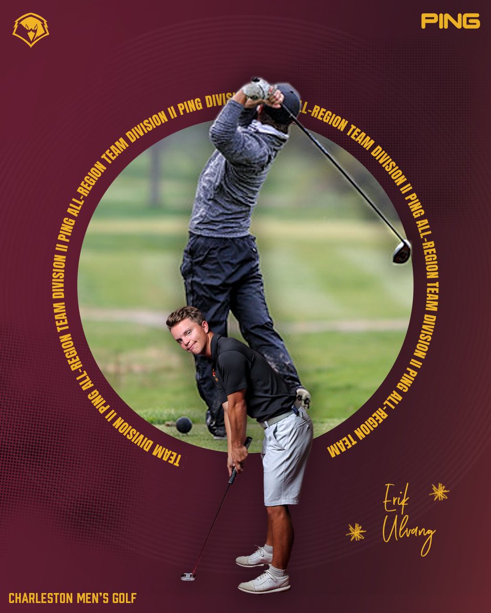 ⛳️TWO Golden Eagles have been named to the DII PING All-Region Atlantic Team🥳

Congratulations to Pau Sánchez and Erik Ulväng for this honor 👏

#WingsUp