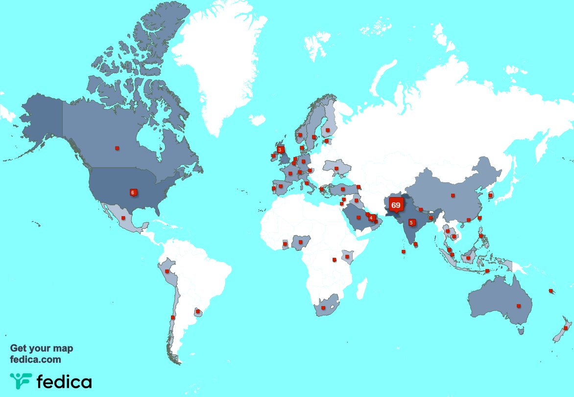 I have 2 new followers from UK. last week. See fedica.com/!raiseqalam