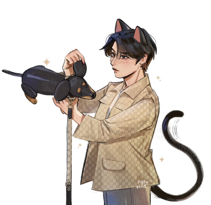 「cat boy cat tail」 illustration images(Latest)