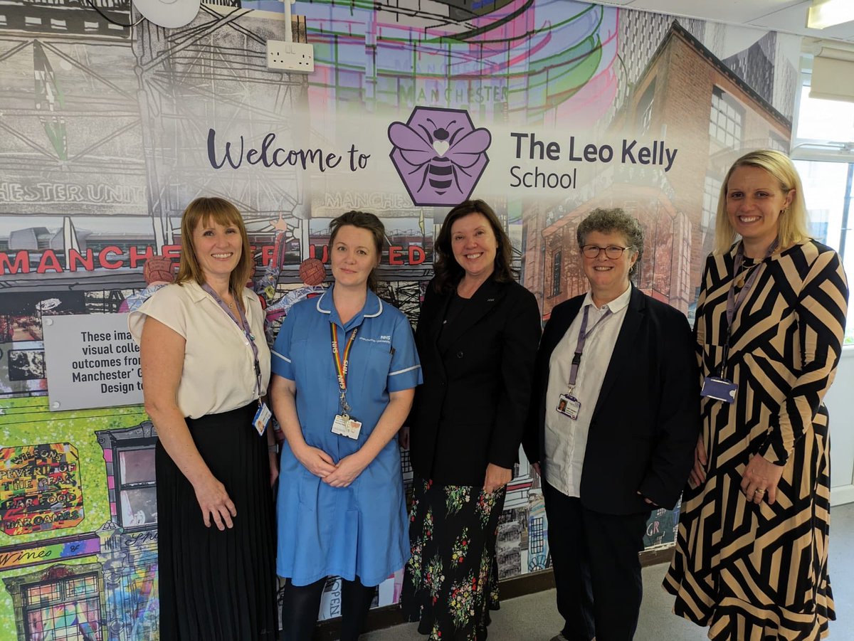 Brilliant meeting with staff, students &amp; headteacher Janet Doherty and Joanna Goodfellow ⁦<a href="/_TheMHS/">Manchester Hospital School</a>⁩ The Leo Kelly School exploring effective support working with young people whose health issues are preventing them from attending mainstream school