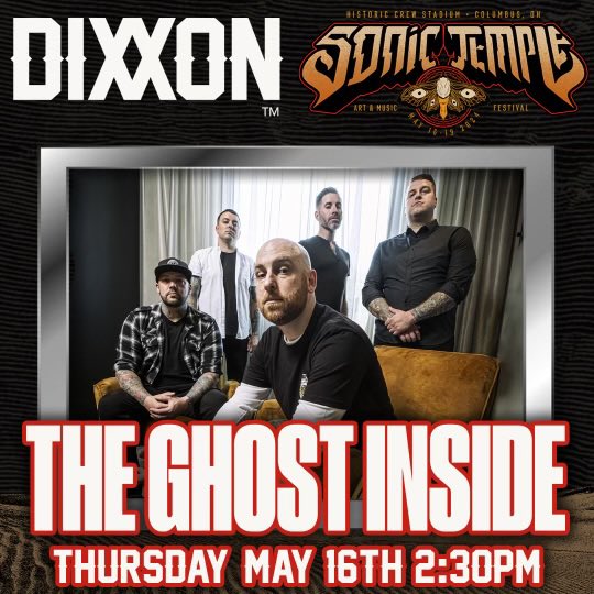 See you soon Sonic Temple! We’ll be doing a signing at the @DixxonFlannelCo tent, come find us! 🔥