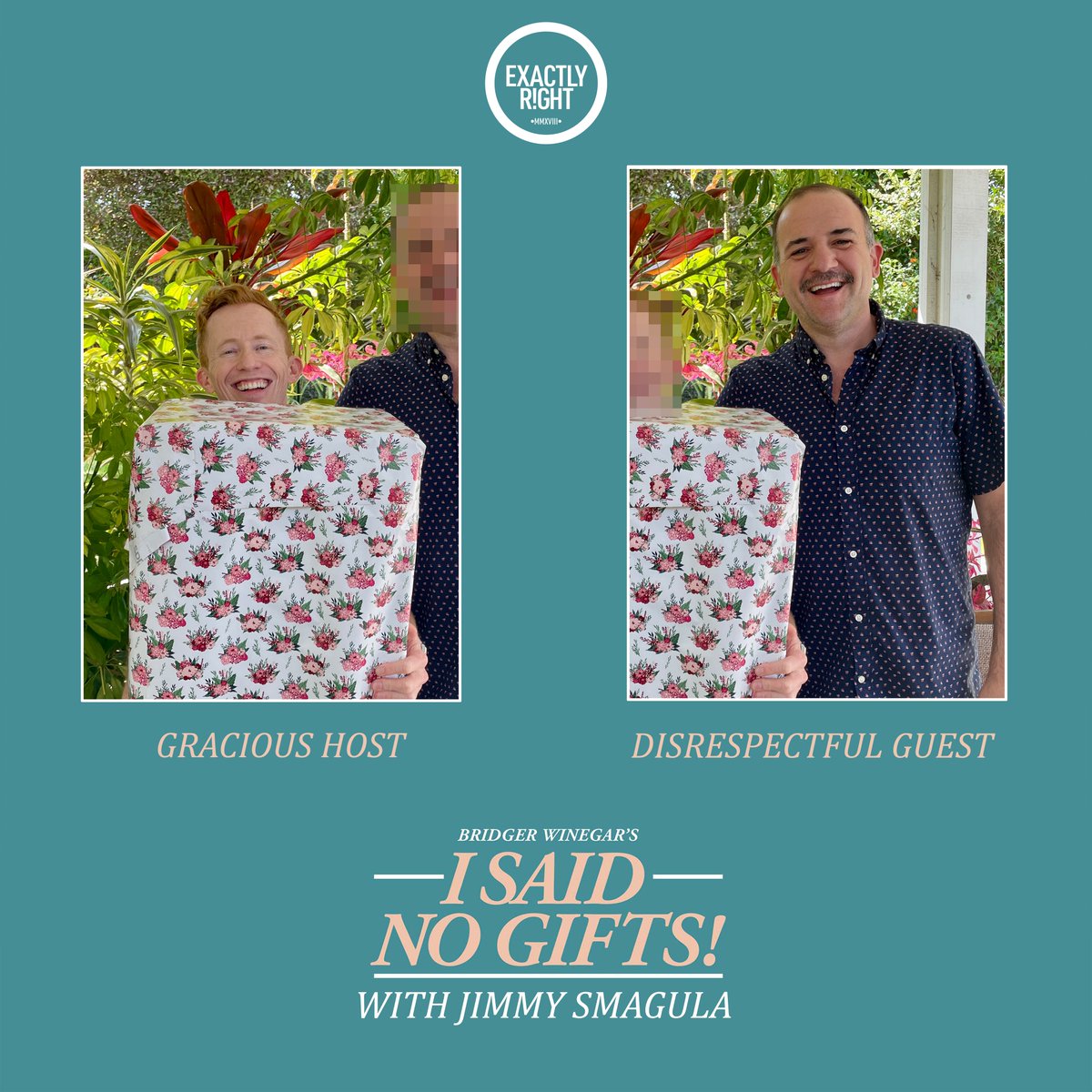 Hello, here is a new episode of I Said No Gifts! with the uncontrollable @JimmySmagula, please enjoy podcasts.apple.com/us/podcast/i-s…