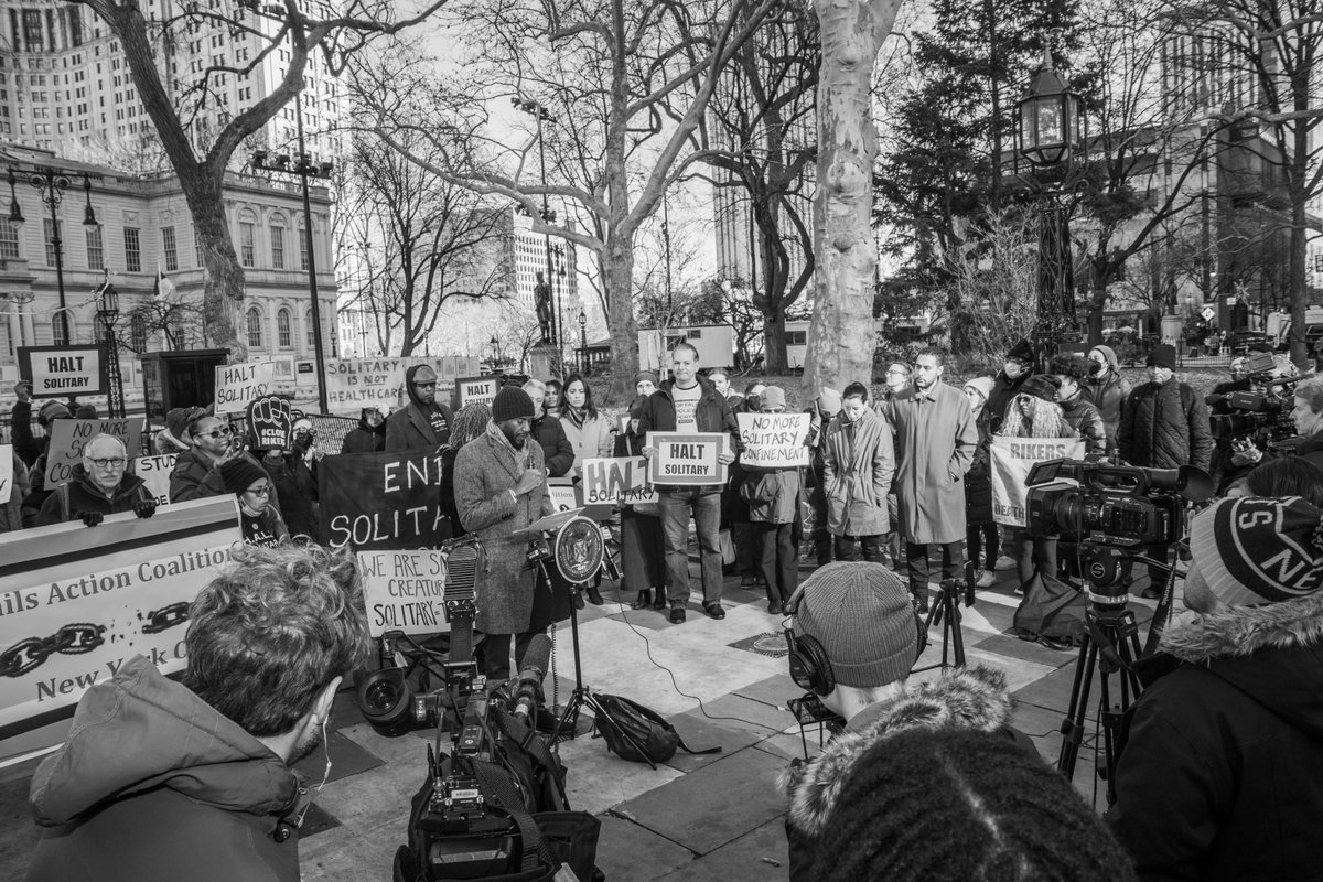 Ending the torture of solitary confinement IS possible; we're making it happen in NYC with #LocalLaw42. Now, we proudly join a National Day of Action to support #ESCA—a US bill that says NO to solitary and YES to transformative solutions. #HALTSolitary #TransformationNotTorture