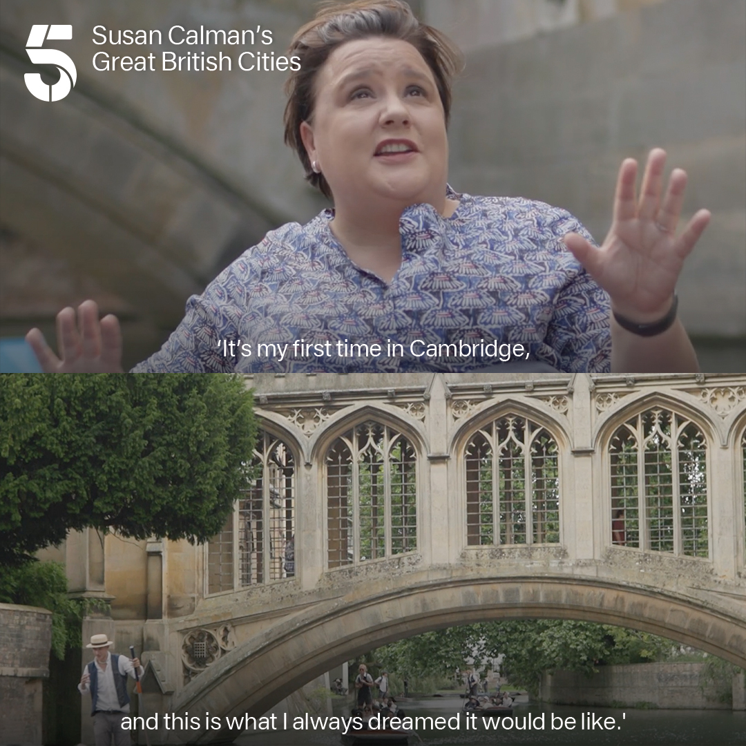 Take a trip to #Cambridge and other #GreatBritishCities, over on @My5_tv! Where would your dream #city destination be?