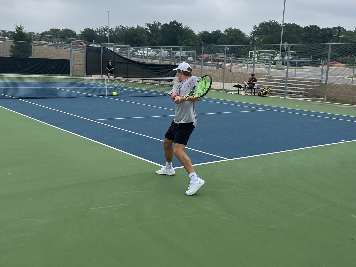 Clear Creek Tennis (@wildcattennis1) on Twitter photo <a href="/CCISDAthletics/">CCISD Athletics</a> Creeks boys doubles getting one final warm up in before their state quarterfinals match vs Westwood!! <a href="/CCISDAthletics/">CCISD Athletics</a> Creeks boys doubles getting one final warm up in before their state quarterfinals match vs Westwood!!