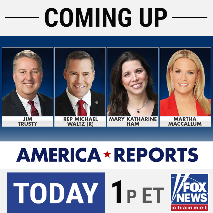 THURSDAY: Fmr Attorney to fmr President Trump @TrustyLawyer Florida Congressman @michaelgwaltz 'Getting Hammered' podcast host @mkhammer 'The Story' anchor @marthamaccallum Plus more Join @SandraSmithFox and @johnrobertsFox LIVE at 1pm ET