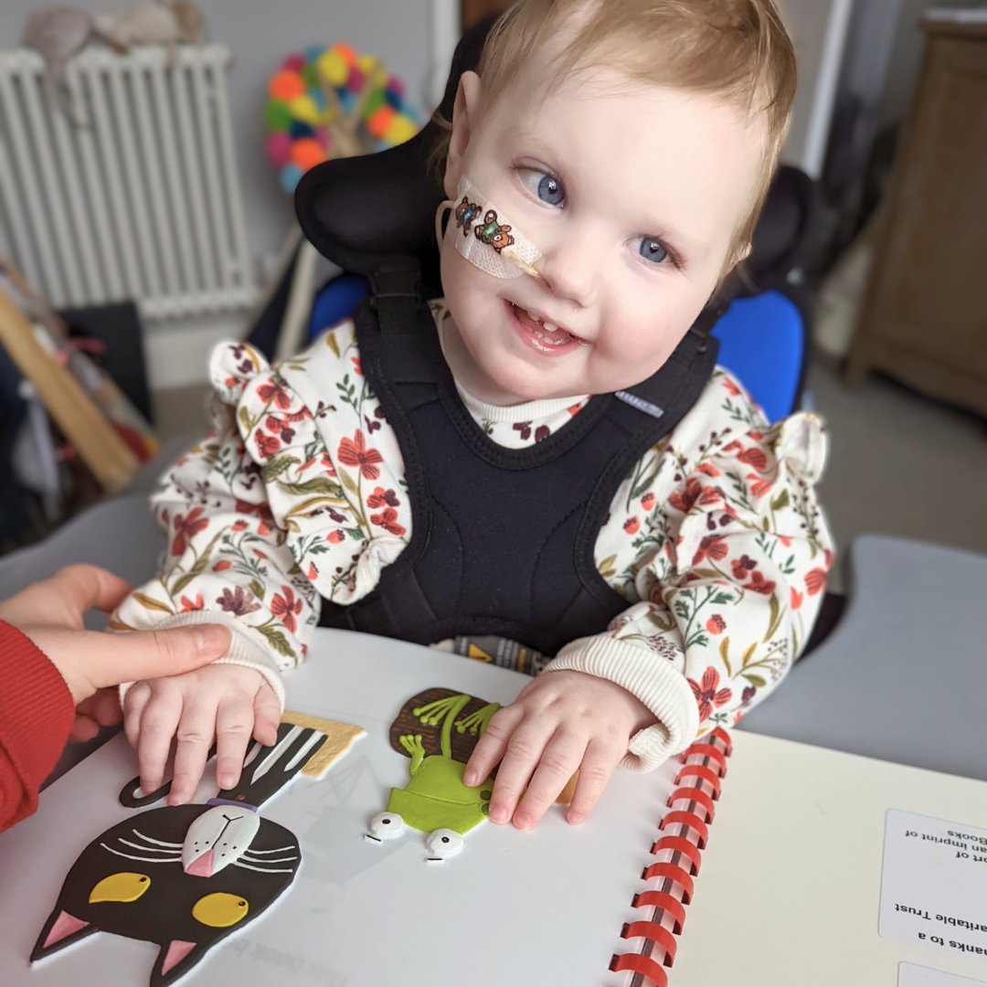 It's #MentalHealthAwarenessWeek. 86% of blind &amp; VI children and young people feel excluded - but our accessible picture books make a meaningful impact. 96% of our members report a positive increase in mental wellbeing. Such a simple solution makes a world of difference 🥰