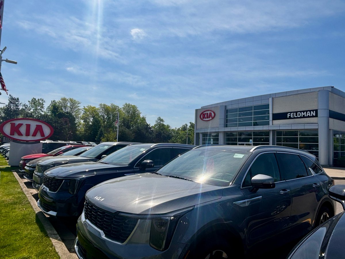 Ready for summer adventures? Find your perfect ride from our large inventory of Kia vehicles at Feldman Kia of Novi! #Kia feldmankia.com