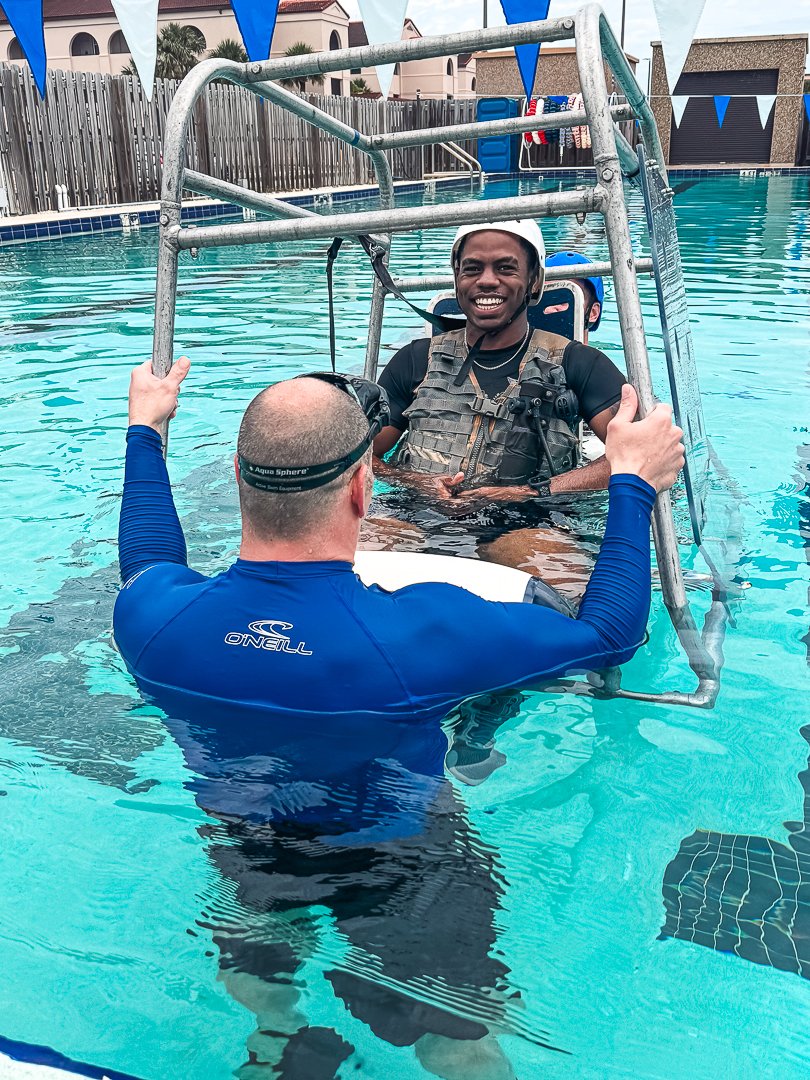 #YourFDLE aviation participated in water survival training at Patrick Space Force Base this week. #ReadyforAnything #KeepingFloridaSafe