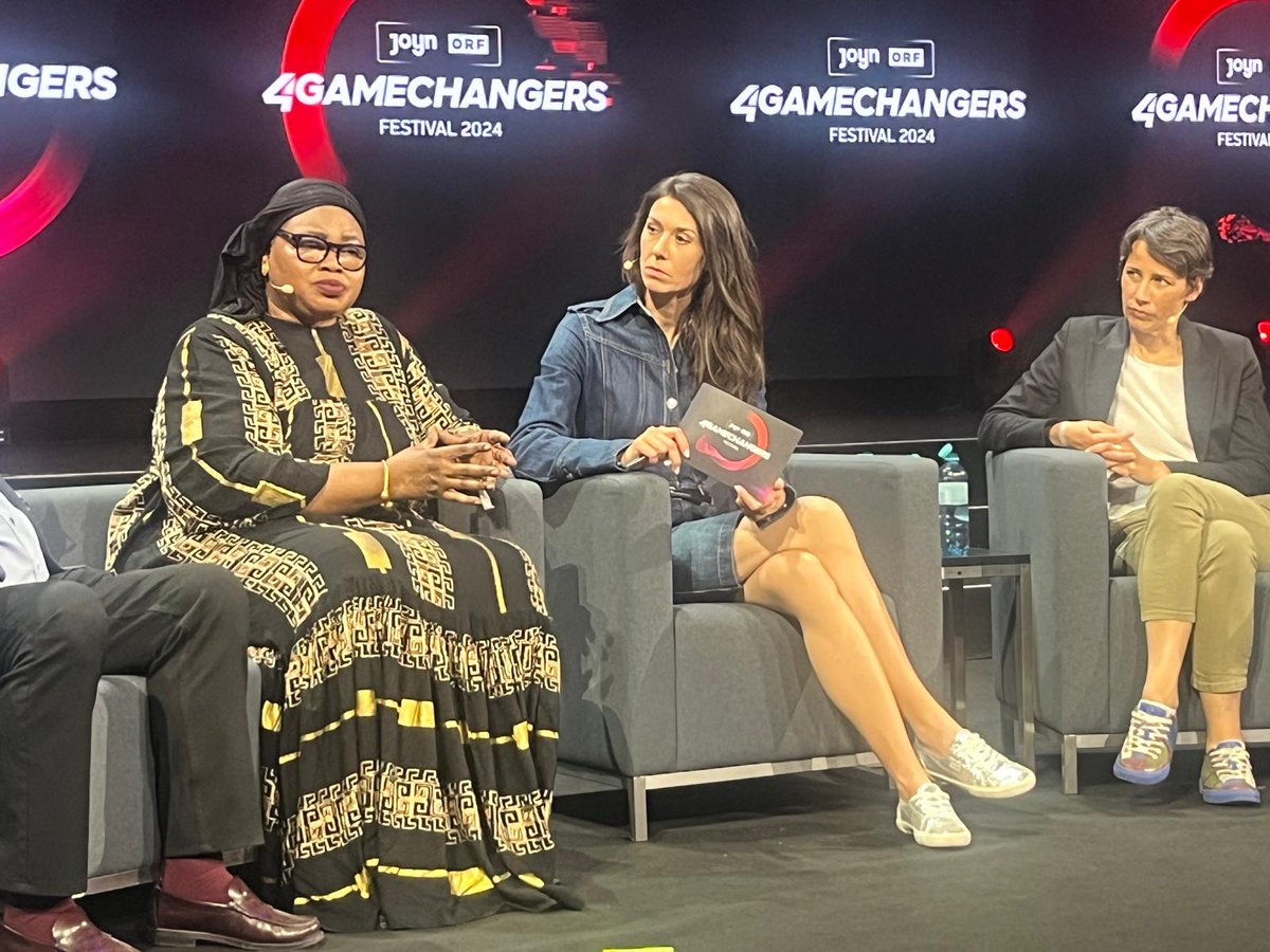 'I want to push the EU and European citizens to push for the rights of African women. Empowering African girls is key to Africa’s success.' Roheyatou Lowe, Gambian's first female mayor, at @4Gamechanger. #4GC #4GCF24. Watch the session live here: 4gamechangers.io/en/m/livestrea…