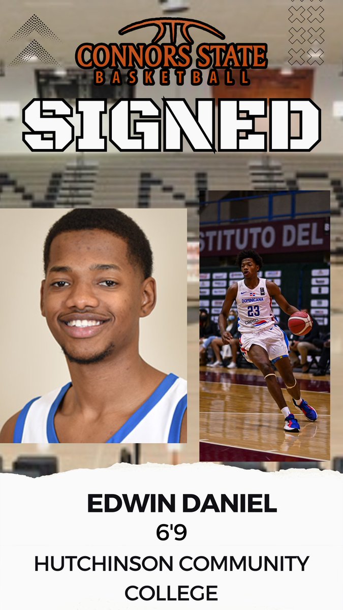 Cowboy Nation. Help us welcome 6’9 Hutchinson CC Transfer Forward Edwin Daniel to the Cowboy Family. #signed