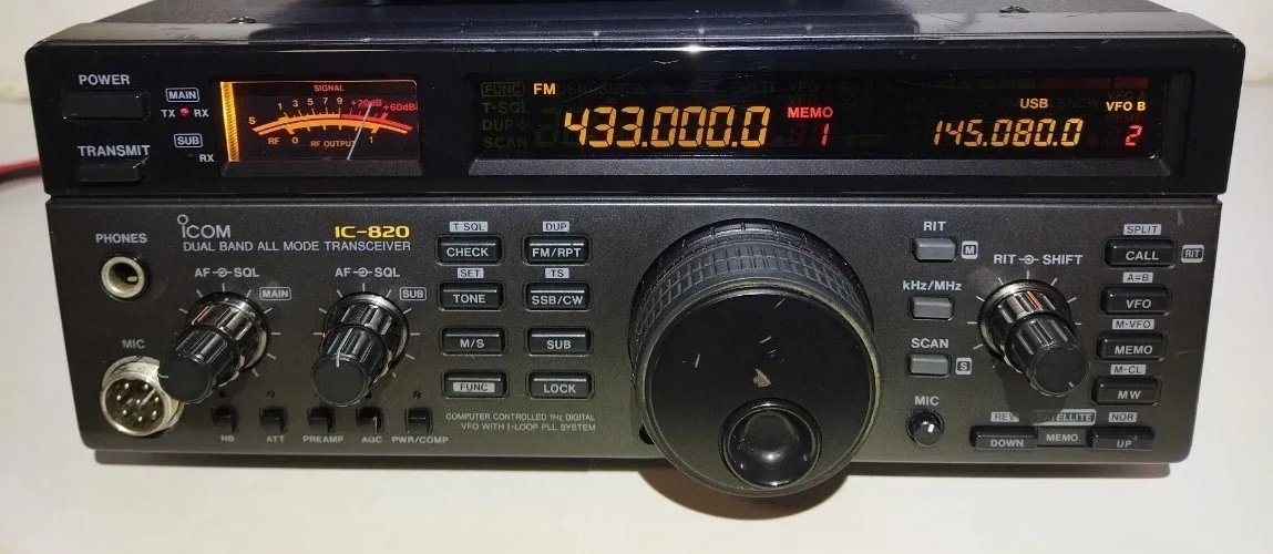 Icom IC-820 Dual Band All Mode Transceiver