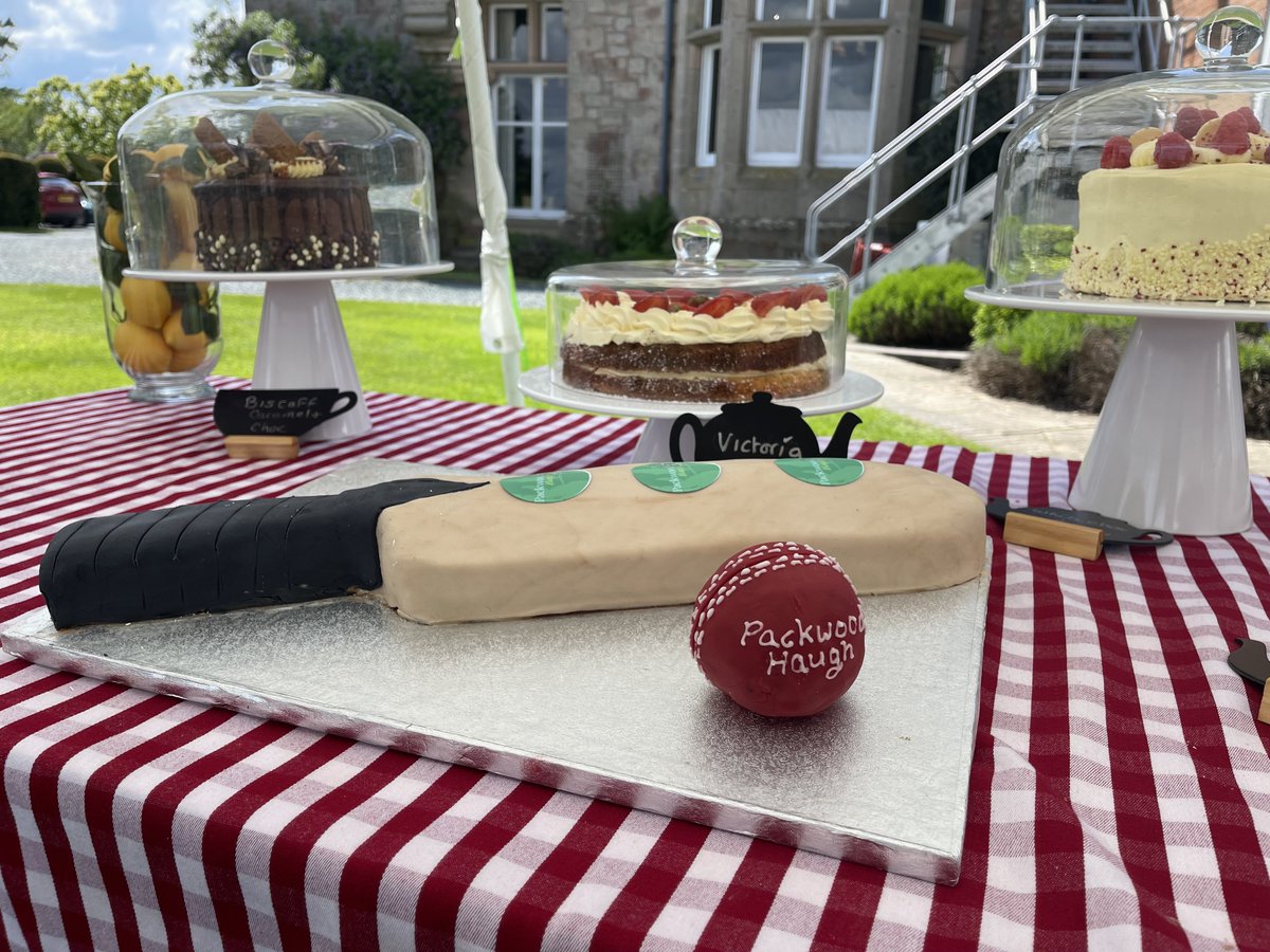 Another exquisite match tea prepared by the fantastic catering team at Packwood. #LifeAtPackwood #PackwoodCricket