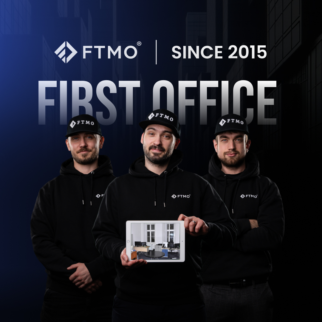 From Humble Beginnings to Industry Leaders. Since 2015, FTMO emerged as a trailblazer in modern prop trading. We do more than just participate in the industry—we are actively shaping its future. Here is our first office. The place, where it all began!