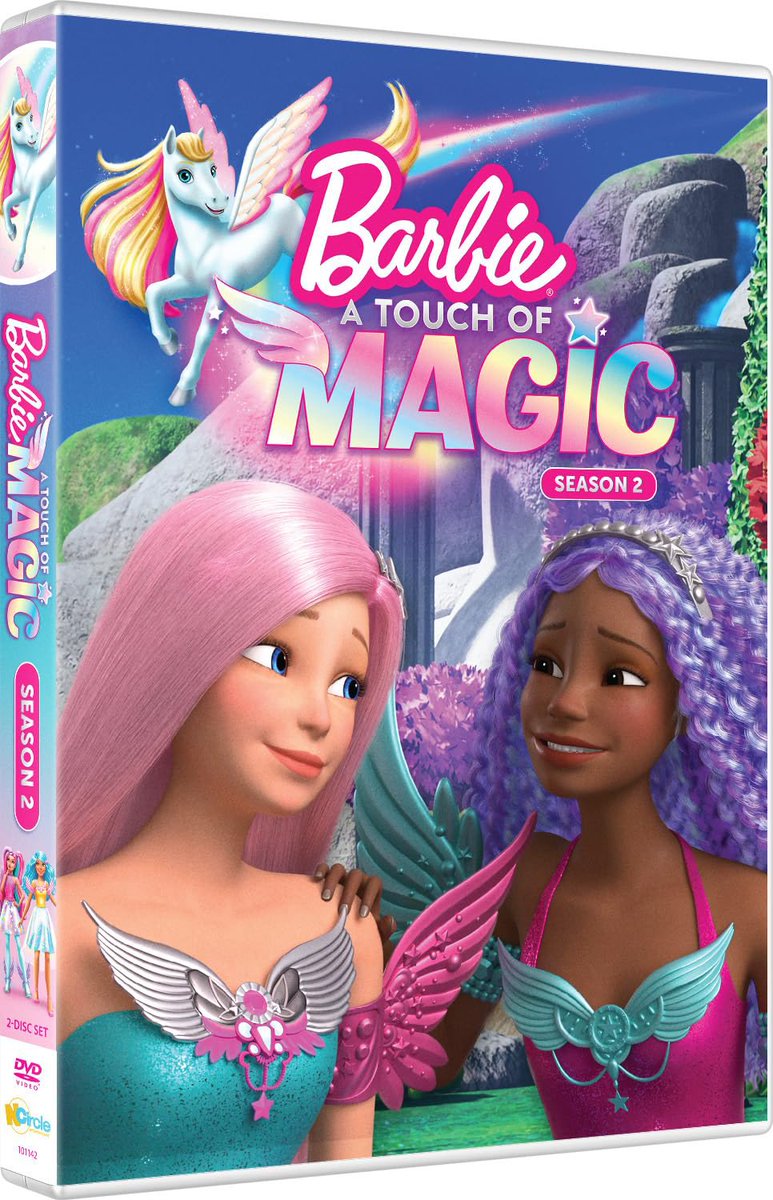 winxclubpretty's tweet photo. Barbie: A Touch of Magic – Season 2 [DVD]
Release Date:25th June 2024
#Barbie #Serie #BarbieSerie #ATouchOfMagic #BarbieATouchOfMagic #Season2 #BarbieDVD #DVD #BarbieMalibu #BarbieBrooklyn #Rocky #Glyph #Teresa #Mattel #NCircle #YouCanBeAnything #Pegasus #Series https://t.co/TSPZ1PXGS8