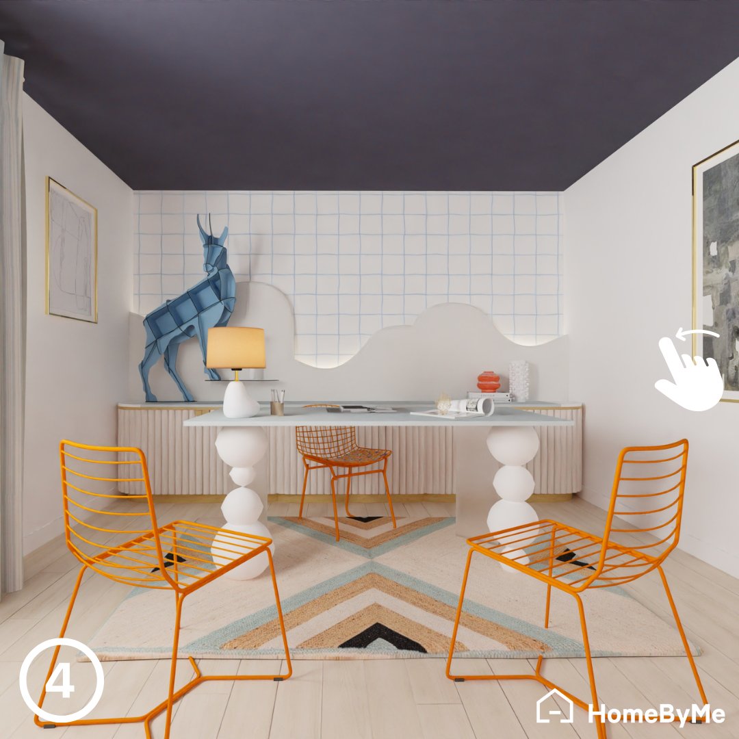 Wow ! Votez pour votre bureau préféré ! Découvrez plusieurs propositions de bureaux 3D réalisées sur HomeByMe ! 💼✨ Cliquez-ici pour réaliser votre intérieur en 3D : urlr.me/8VPky 
#homebymeinspo #homebyme #3Dexperience #decorateur #decoration