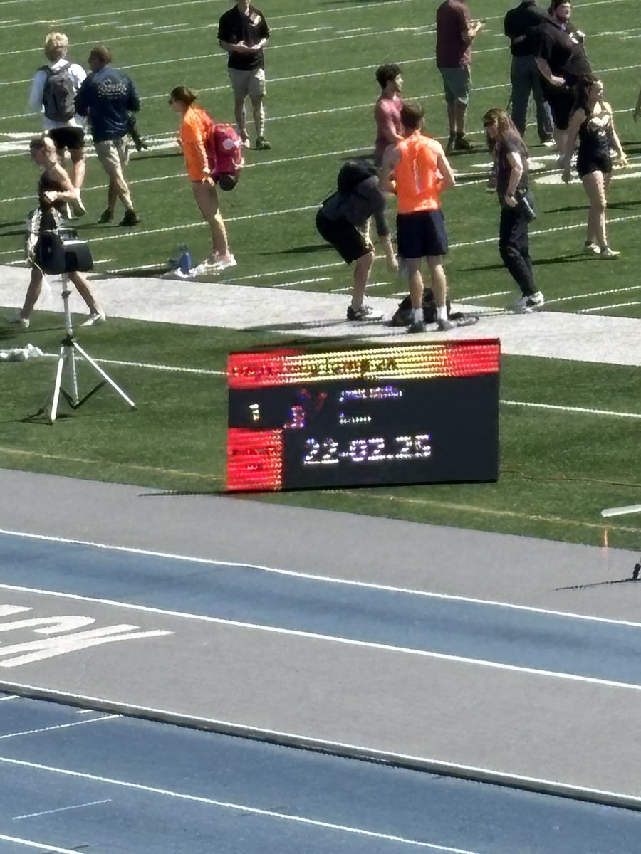 State Champion Jack Miller. Jesup Boys Track 6th state title since 2016.