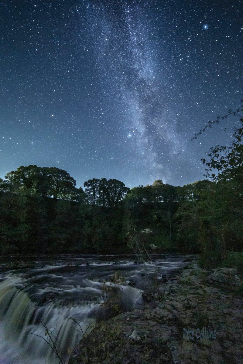 #StormHour #ThemeOfTheWeek #Waterfalls
Milky Way over Aysgarth Falls, Wensleydale