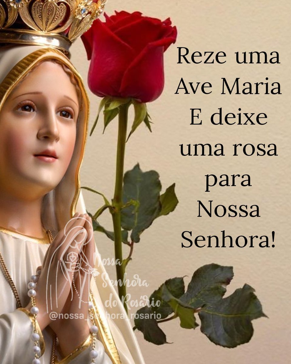 Hora da Ave-Maria!

Ave-Maria , cheia de graça , o Senhor é convosco , bendita sois vós entre as mulheres , e bendito é o fruto do vosso ventre , Jesus . Santa Maria , Mãe de Deus , rogai por nós pecadores , agora e na hora de nossa morte .

Amém!? 🙏❤️🌹🌷🌹🌷🌹🌷🌹🌷🌹🌷