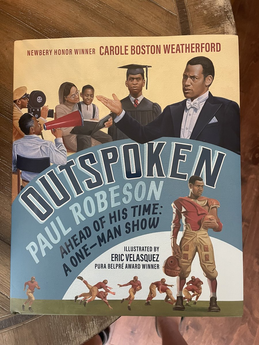 I highly recommend this beautiful work on the great Paul Robeson. Though it’s a children’s book, it’s enjoyable for all ages. Mr. Robeson’s story is intricately articulated and the illustrations are phenomenal. Get one for your library. Thanks @AfricanaCarr @knarrative_ @knubia_
